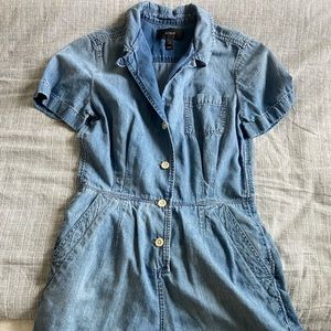 J.Crew Denim Romper sz 2